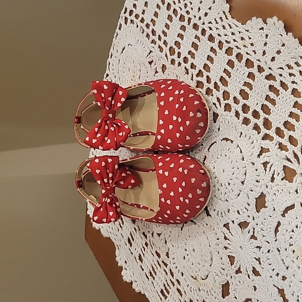 Janie & Jack Heart Ballet Flats